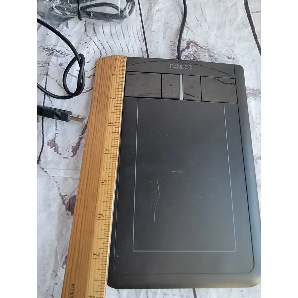 Wacom CTT-460 Bamboo Touch Digital Tablet NO PEN tested & working